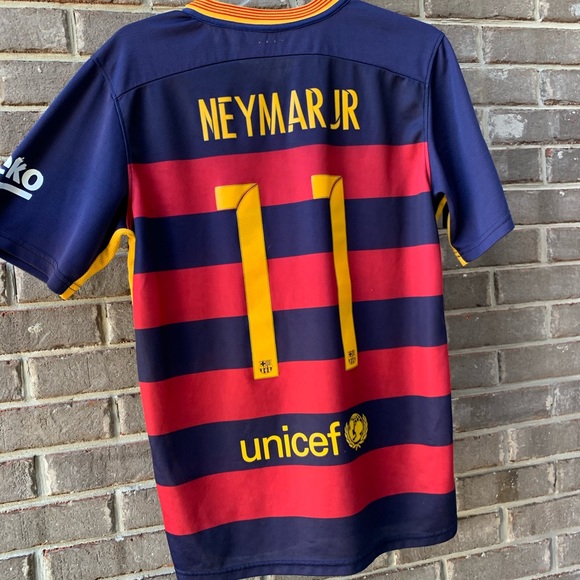 Neymar Jr. Barcelona Soccer Jersey - Picture 2 of 3